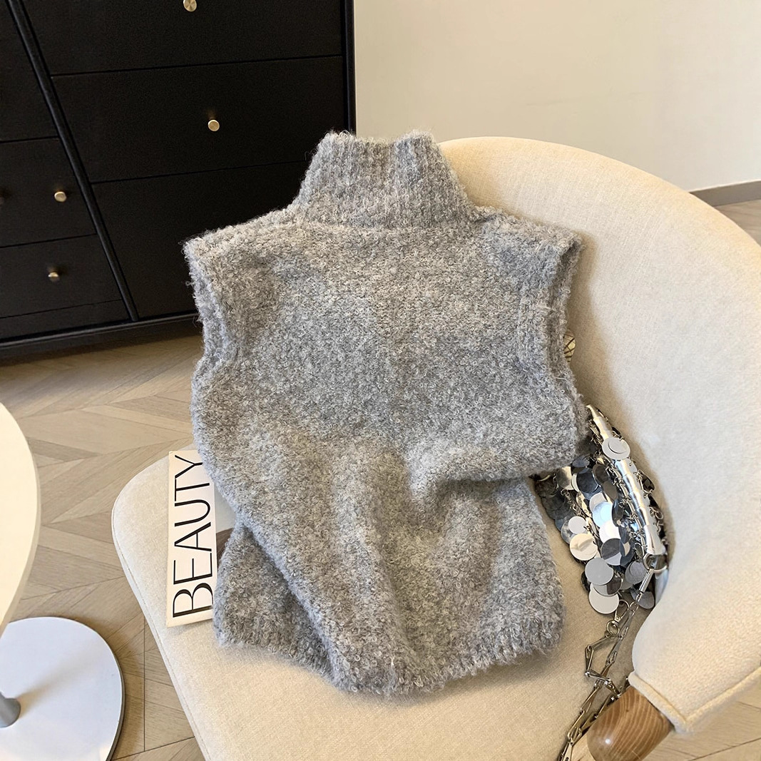 Stacy | Gilet en Tricot Sans Manches Sophistiqué