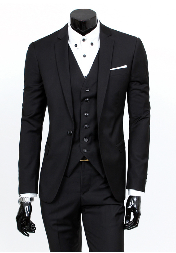 Costume Sur Mesure Classique Invité De Mariage Pour Homme | 3 Pièces
