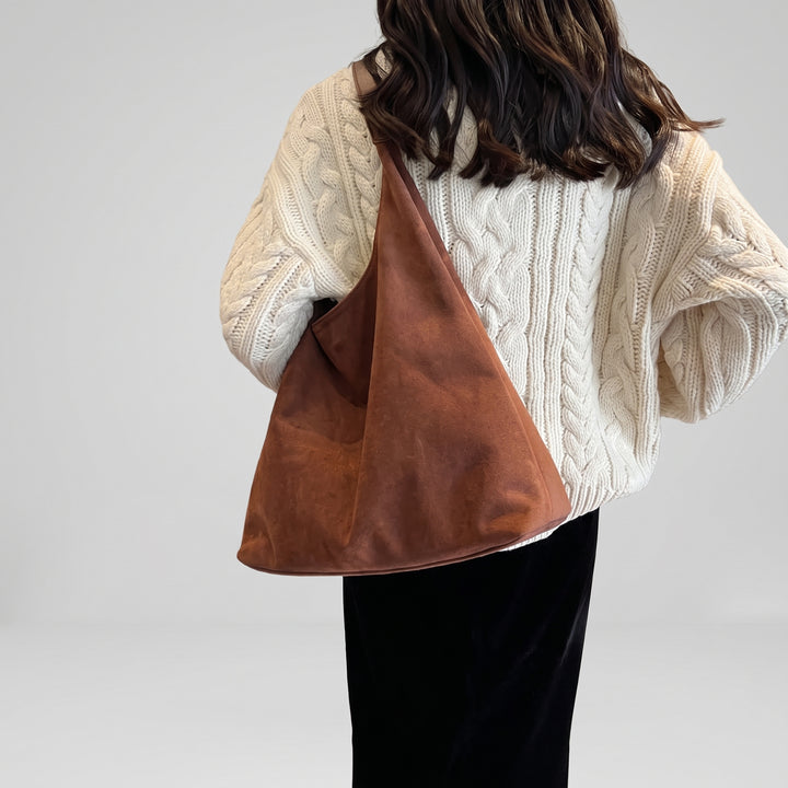 Sac Cabas Femme en Suède avec Anses Épaule