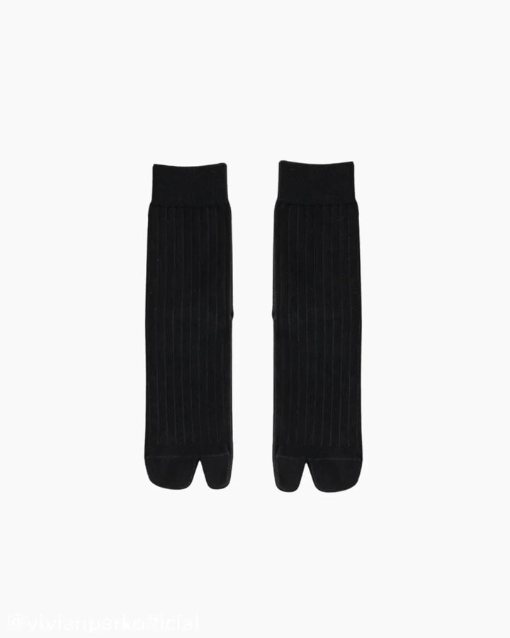 Low-Cut Tabi Split-Toe Cotton-Blend Socks