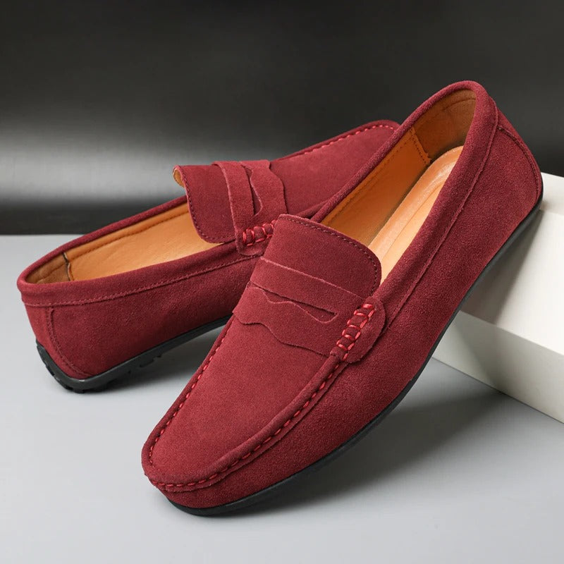 Mocassins Invité De Mariage Décontractés Pour Homme À Enfiler  | Moderne