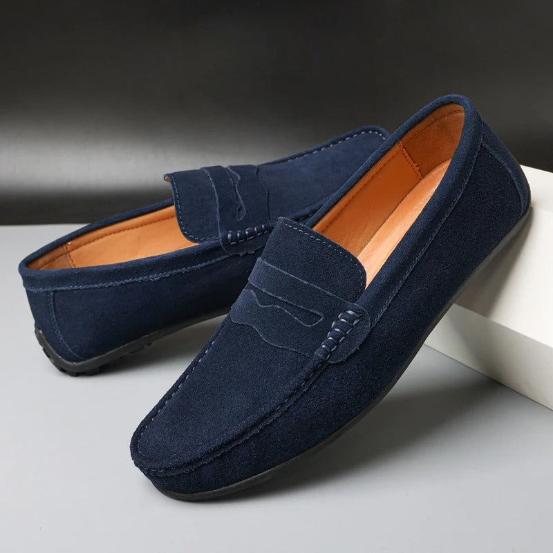 Mocassins Invité De Mariage Décontractés Pour Homme À Enfiler  | Moderne