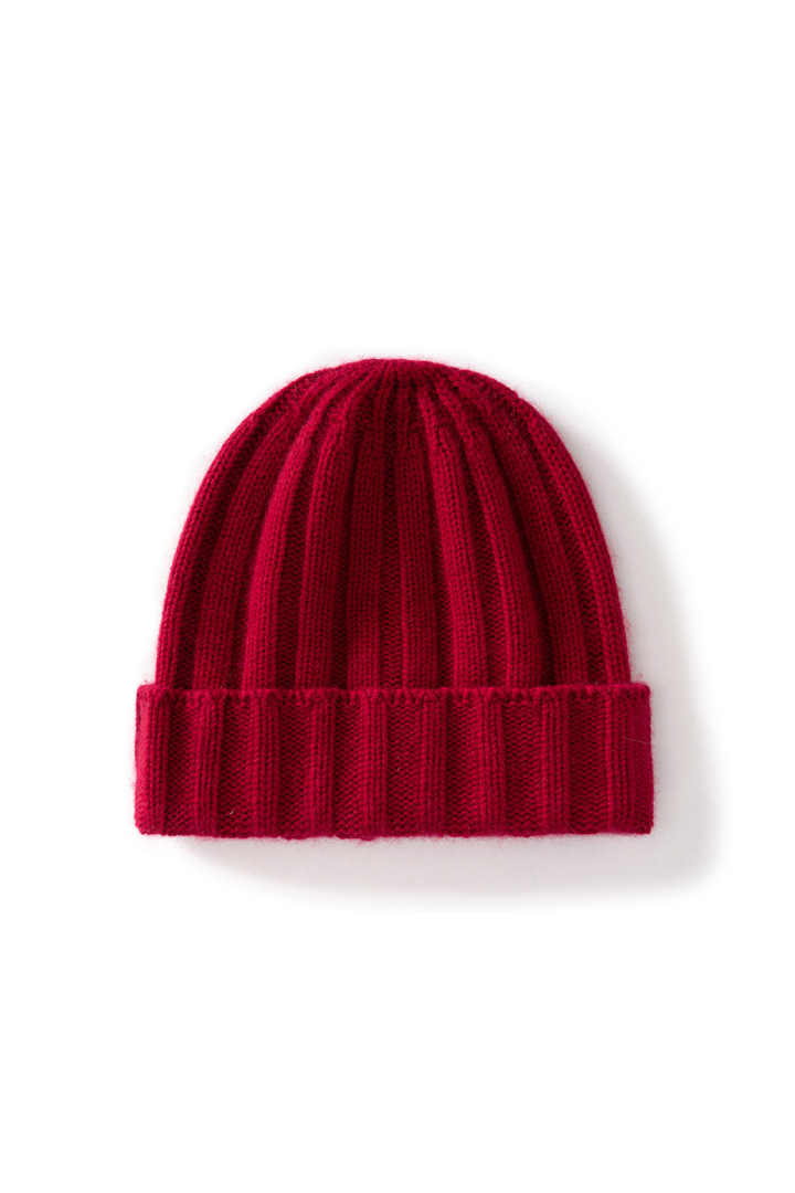 Women's Ribbed Cashmere Beanie