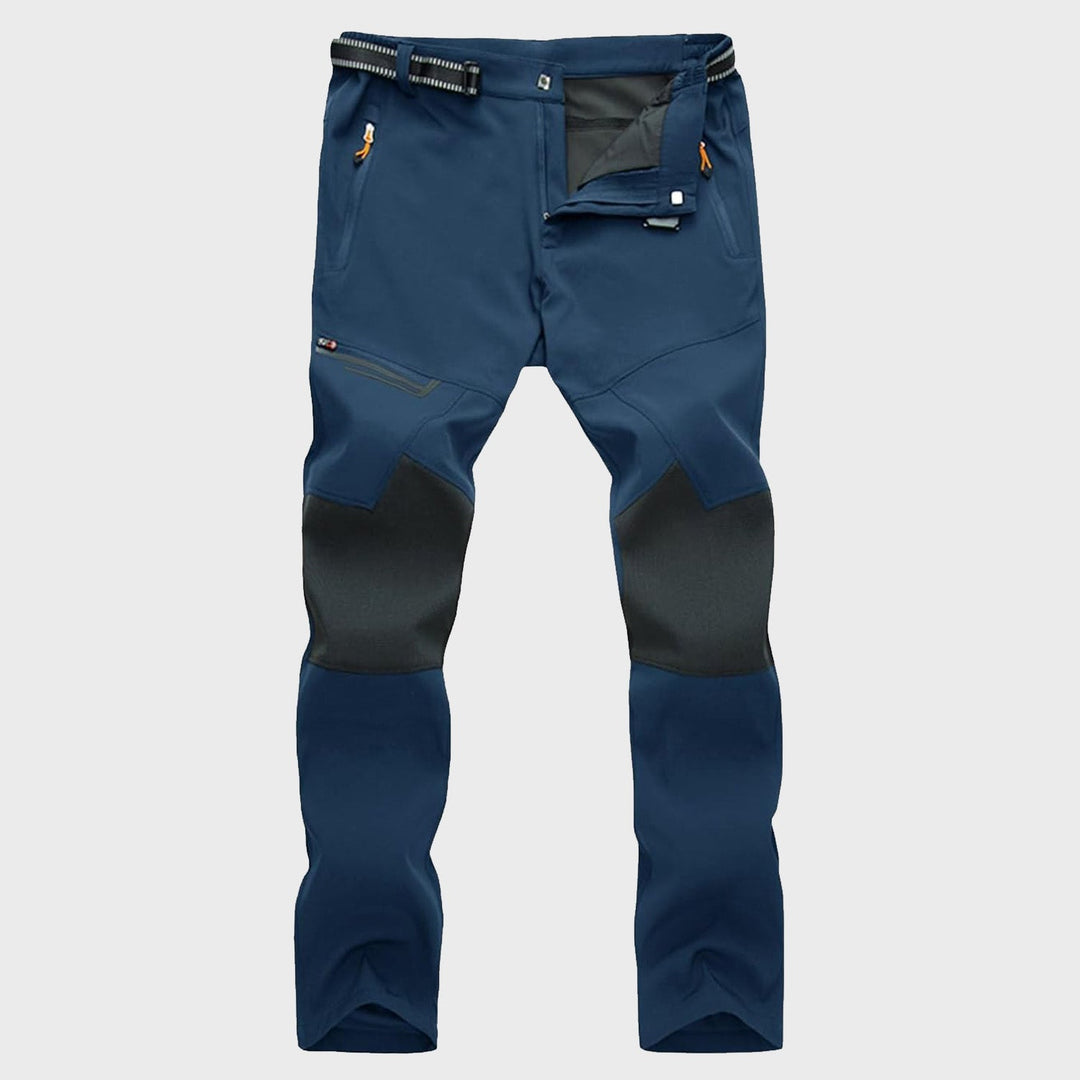 Pantalon de Randonnée Homme Déperlant Extensible Poches Zippées