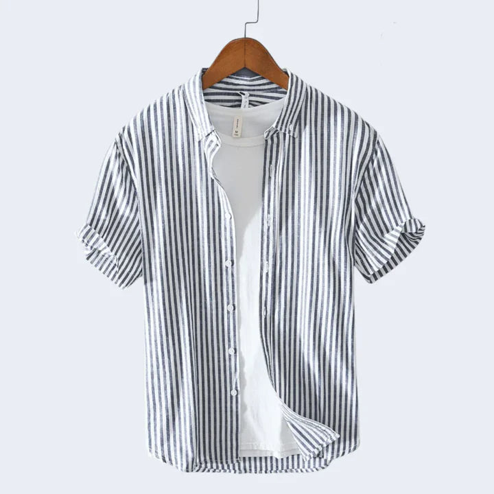 Chemise Homme à Manches Courtes avec Boutons