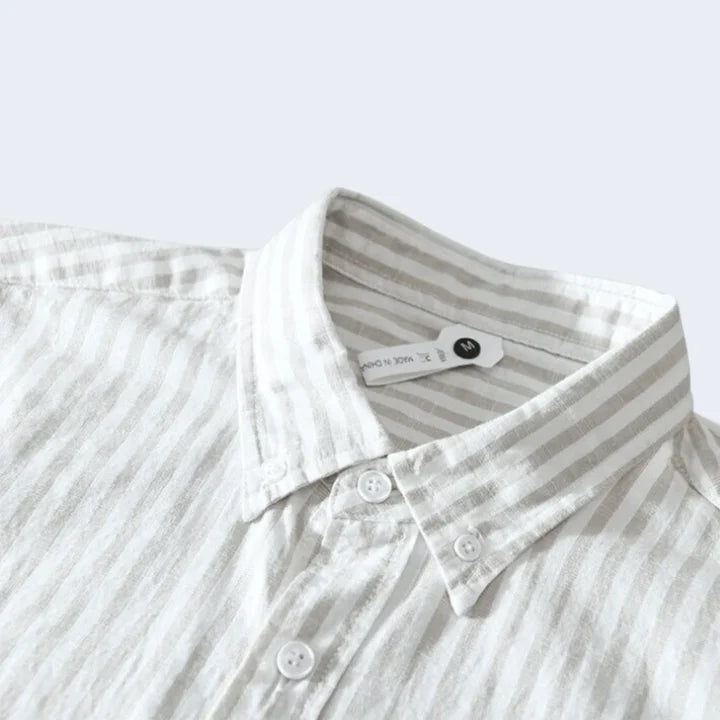 Chemise Homme à Manches Courtes avec Boutons