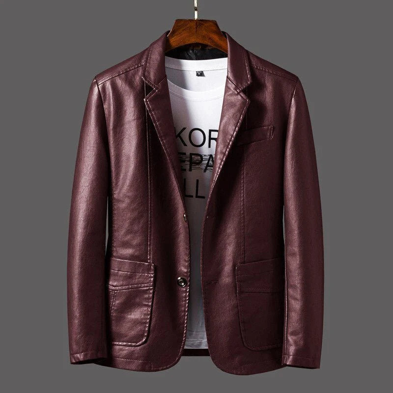 Hommes Coupe Étroite Blazer Stylé | Manches Longues