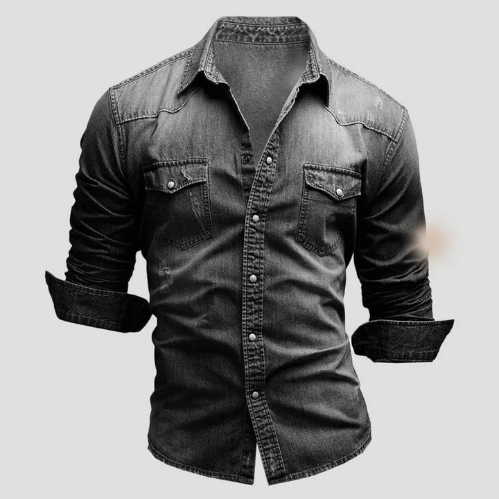 Basile | Chemise pour Homme | Manches Longues, Boutonnée & Décontractée