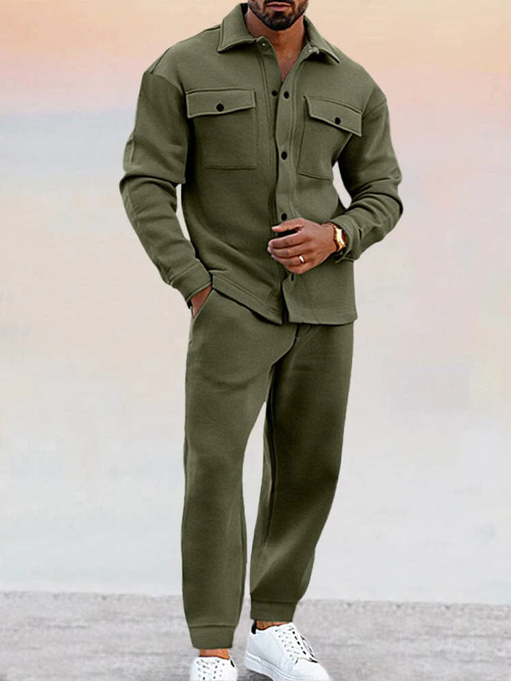 Ensemble Deux Pièces Décontracté Pour Hommes | Confortable