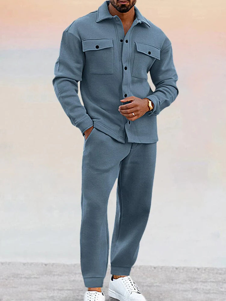 Ensemble Deux Pièces Décontracté Pour Hommes | Confortable