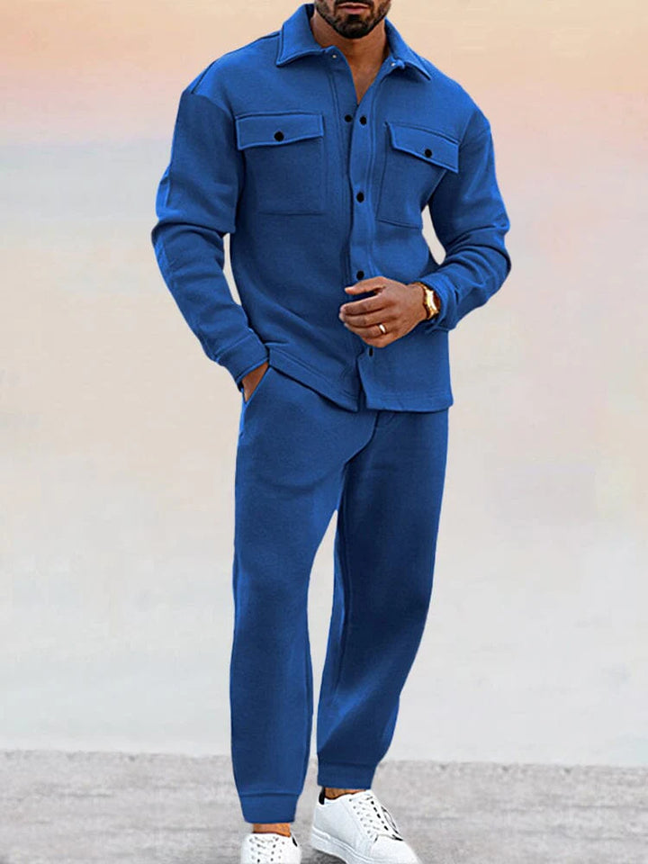 Ensemble Deux Pièces Décontracté Pour Hommes | Confortable