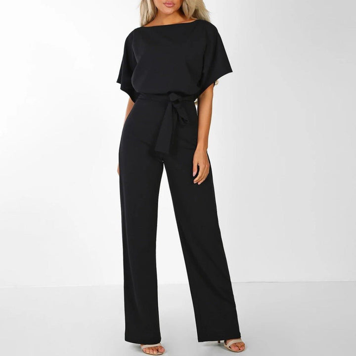 Apolline | Combinaison pour Femme | Jambe Large, Ceinturée & Élégante