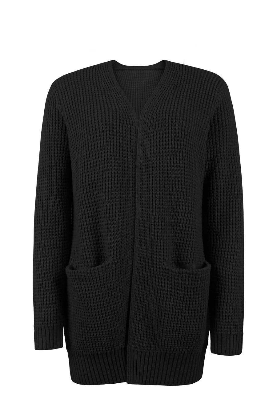Cardigan Long En Tricot Pour Femmes | Manches Longues
