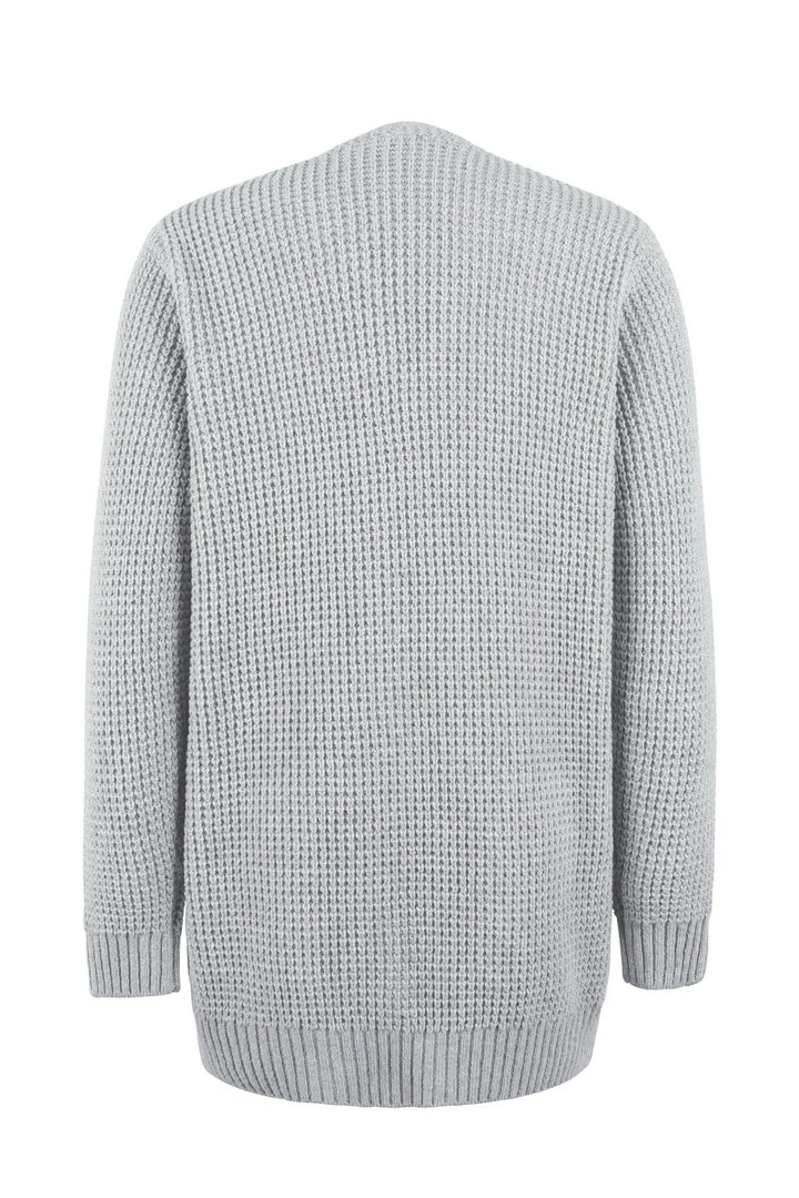 Cardigan Long En Tricot Pour Femmes | Manches Longues