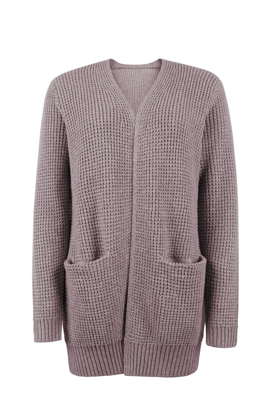 Cardigan Long En Tricot Pour Femmes | Manches Longues