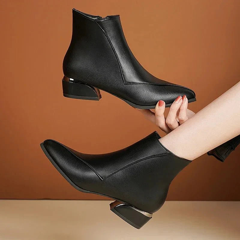 Bottes Femme Zippées Élégantes | Confortables