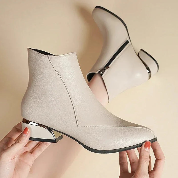 Bottes Femme Zippées Élégantes | Confortables