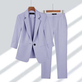 Ensemble Deux Pièces Blazer Et Pantalon Pour Femmes | Formel