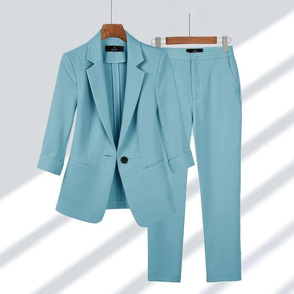 Ensemble Deux Pièces Blazer Et Pantalon Pour Femmes | Formel