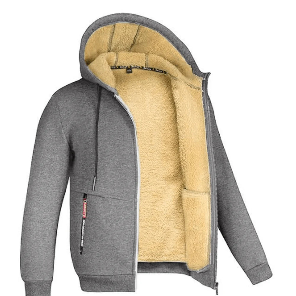 Veste Chaude À Manches Longues Pour Hommes | Capuche