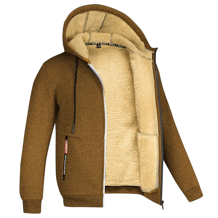 Veste Chaude À Manches Longues Pour Hommes | Capuche
