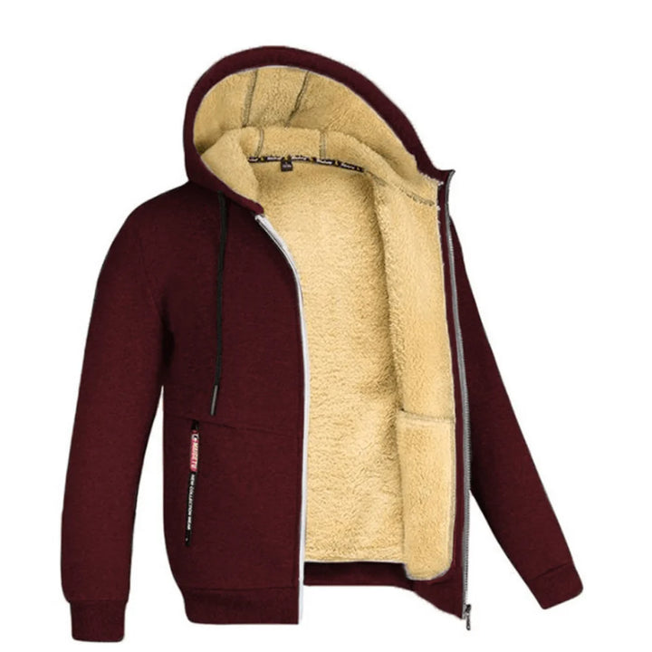 Veste Chaude À Manches Longues Pour Hommes | Capuche