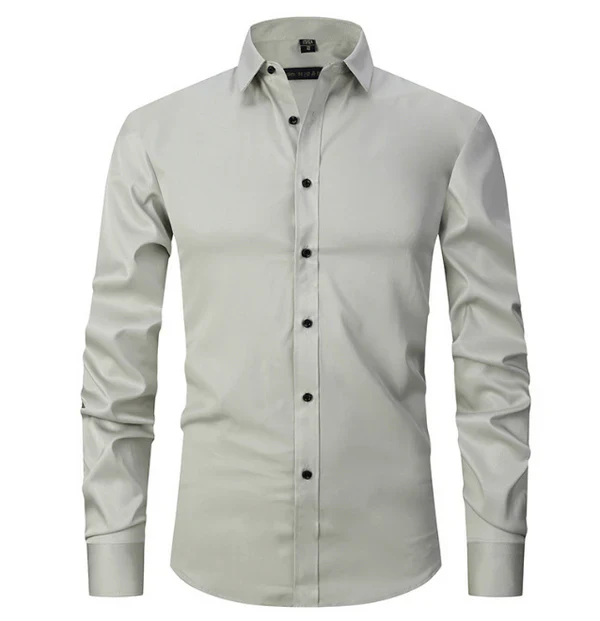 Augustin | Chemise pour Homme | Manches Longues, Coupe Ajustée & Élégante