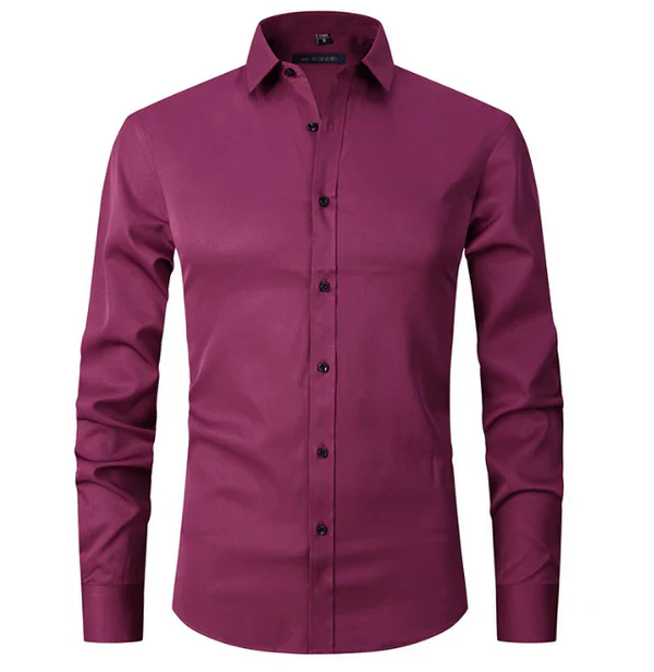 Augustin | Chemise pour Homme | Manches Longues, Coupe Ajustée & Élégante