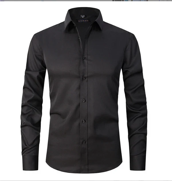 Augustin | Chemise pour Homme | Manches Longues, Coupe Ajustée & Élégante
