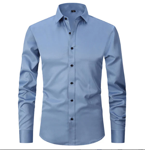 Augustin | Chemise pour Homme | Manches Longues, Coupe Ajustée & Élégante