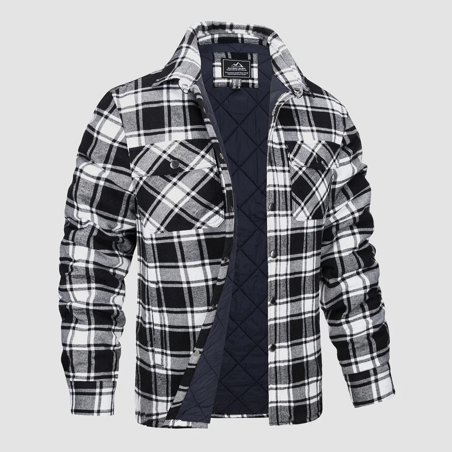 Veste De Chemise À Boutons Pour Hommes | Manches Longues