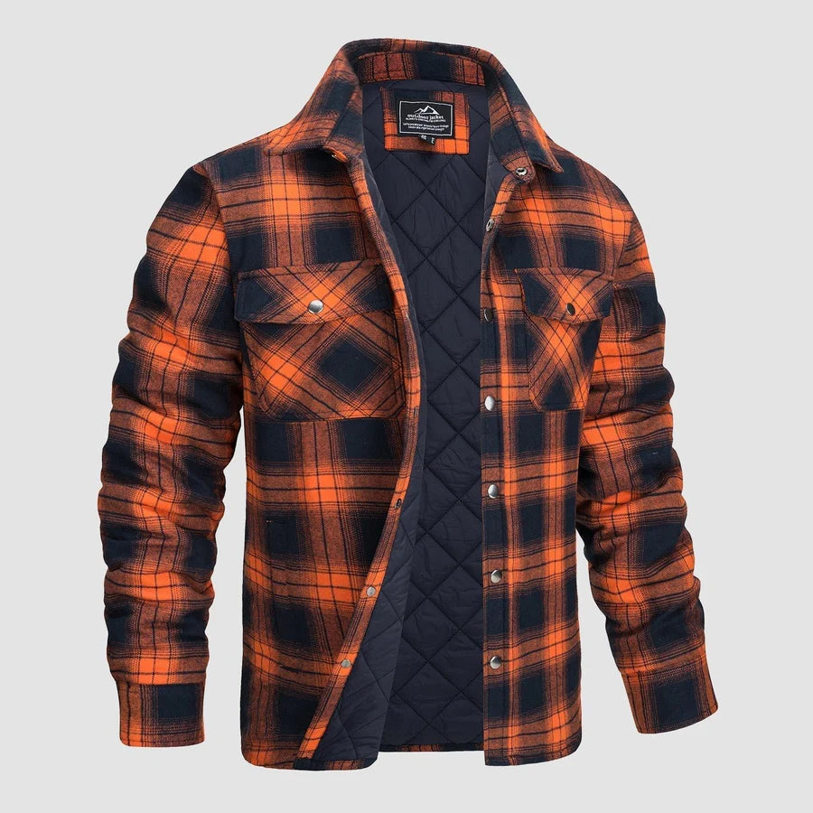 Veste De Chemise À Boutons Pour Hommes | Manches Longues