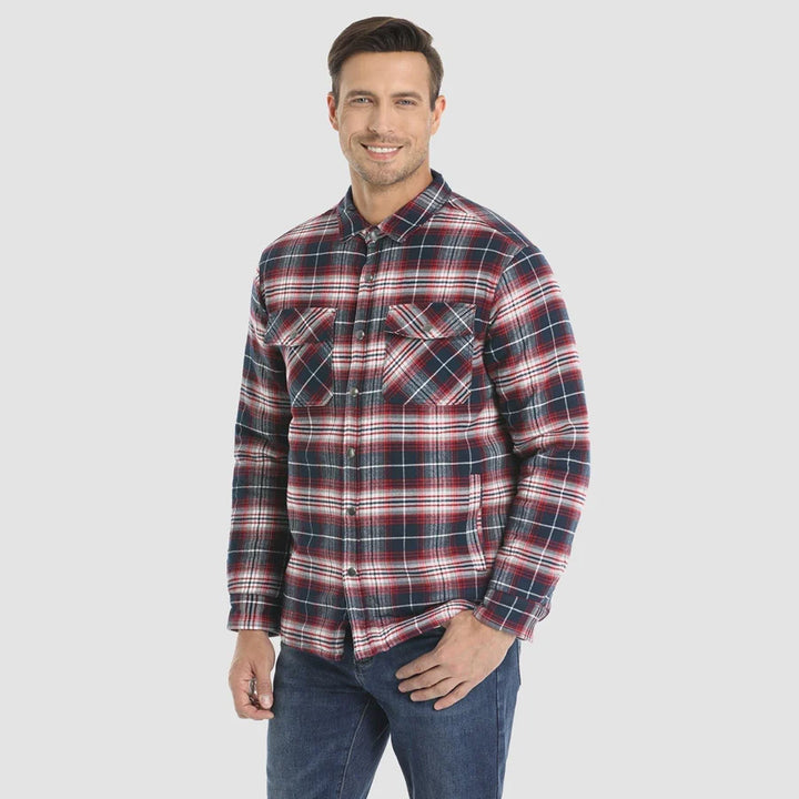 Veste De Chemise À Boutons Pour Hommes | Manches Longues