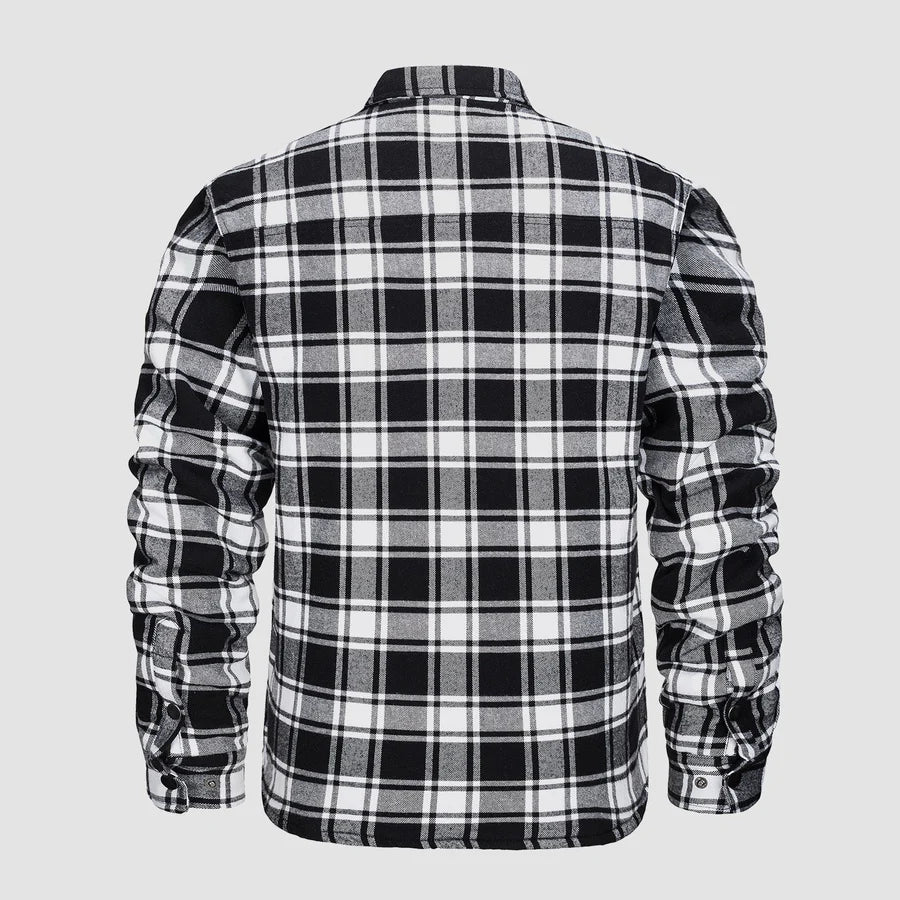 Veste De Chemise À Boutons Pour Hommes | Manches Longues
