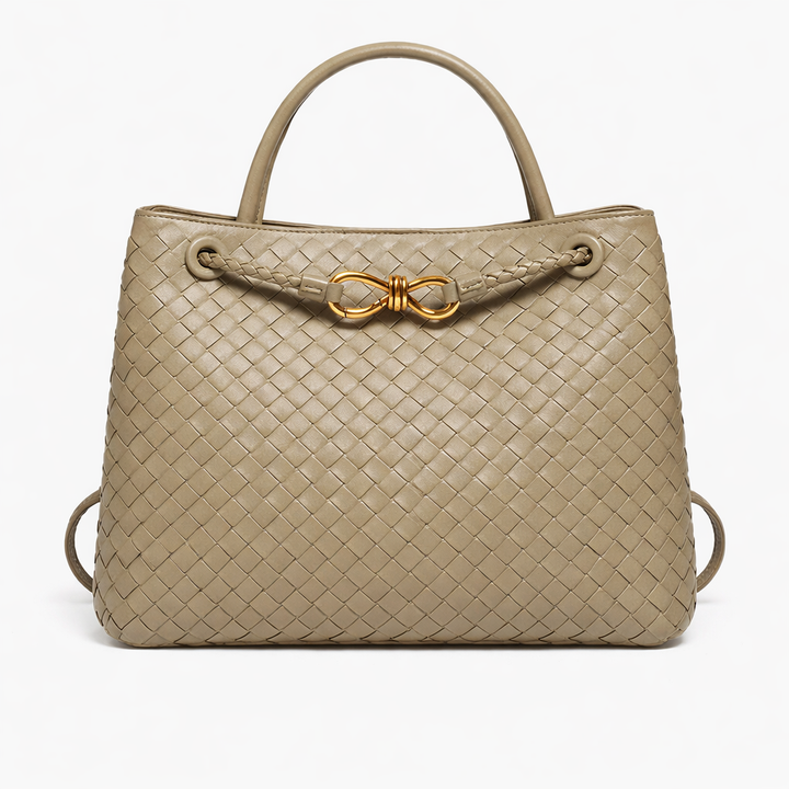 Sac Cabas Tressé Femme en Cuir Vegan – Sac à Épaule Souple