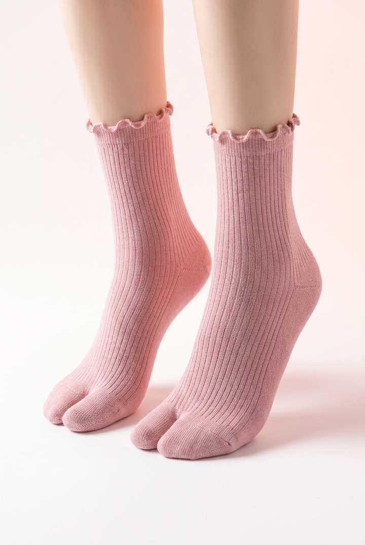 Women's Tabi Split-Toe Cotton-Blend Socks