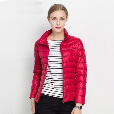 Doudoune Légère Imperméable Femme – Veste Cintrée de Mi-Saison