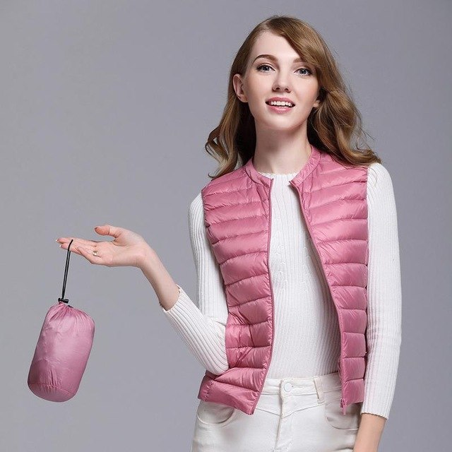 Gilet À Fermeture Éclair Pour Femmes | Sans Manches