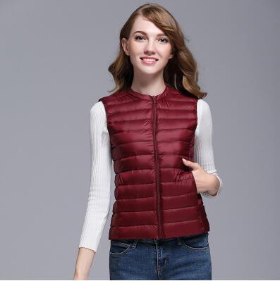 Gilet À Fermeture Éclair Pour Femmes | Sans Manches