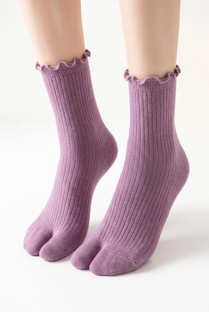 Women's Tabi Split-Toe Cotton-Blend Socks