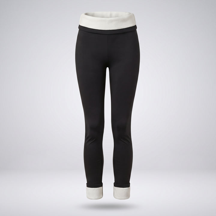 Legging Femme Doublé Polaire Taille Haute