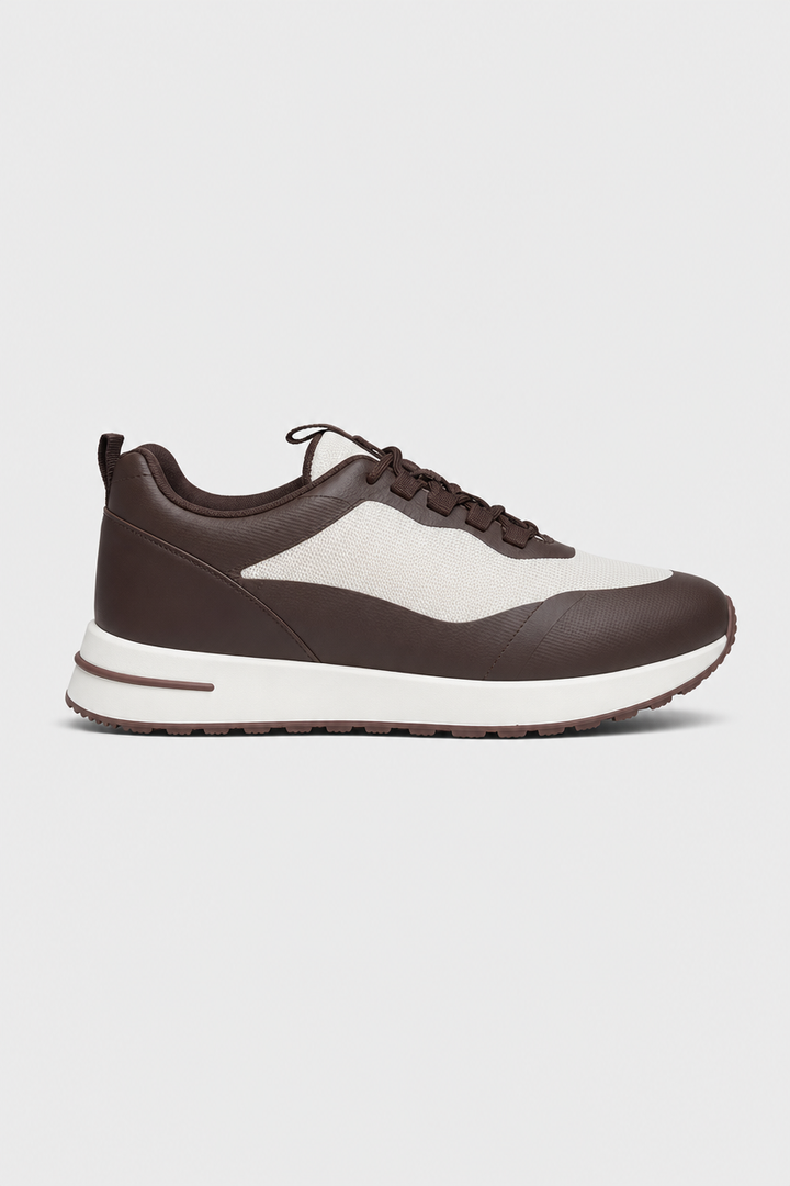 Baskets à Lacets Homme – Design Épuré et Minimaliste