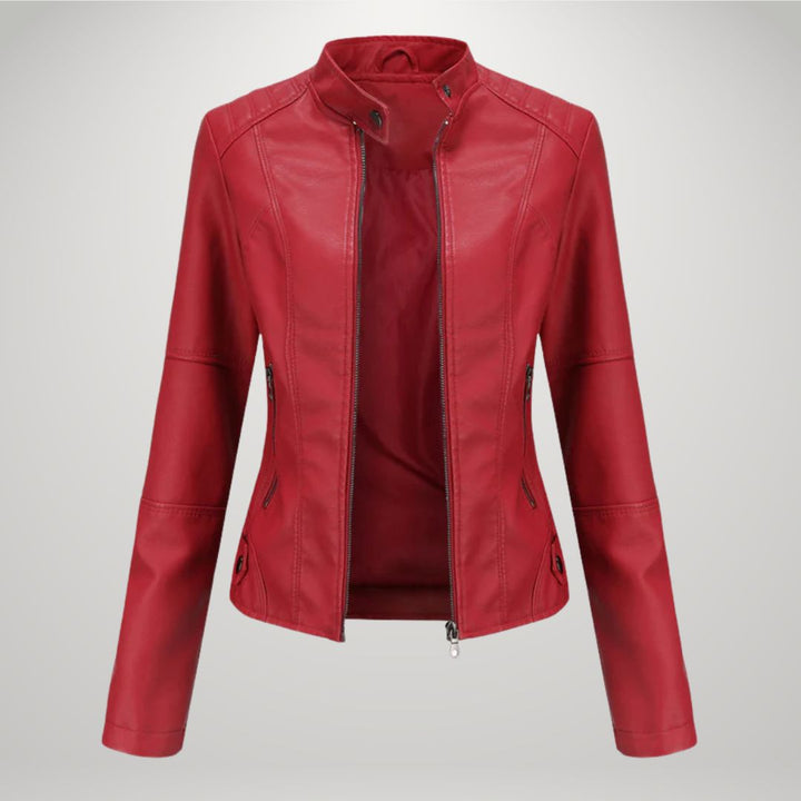 Veste en Cuir Décontractée Intemporelle