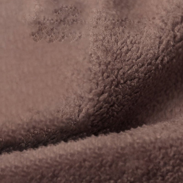 Gilet da donna in peluche, senza maniche, oversize, con bottoni e tasche