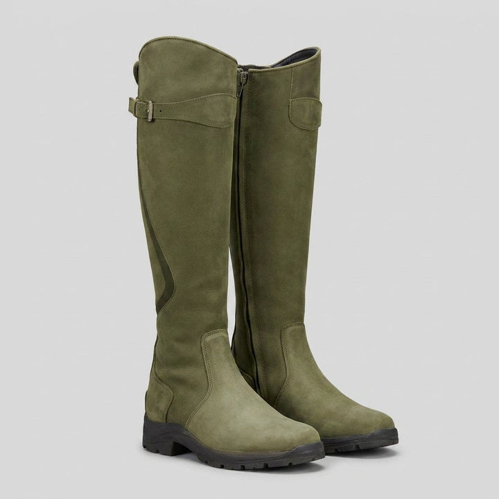 Bottes Femme Grandes Largeurs Orthopédiques À Boucle Ajustable