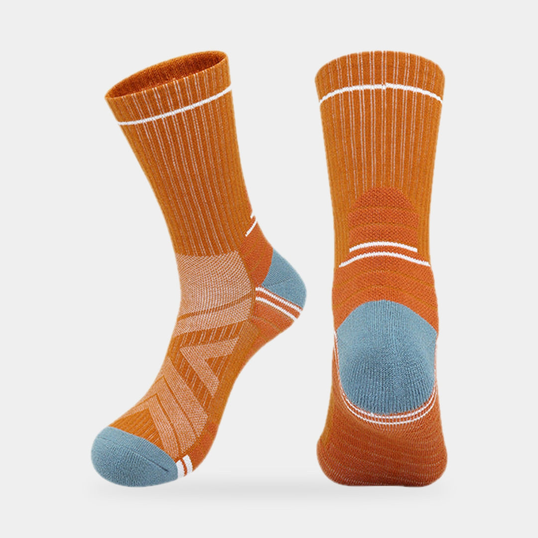 Men's Padded Wool-Blend Hiking Socks