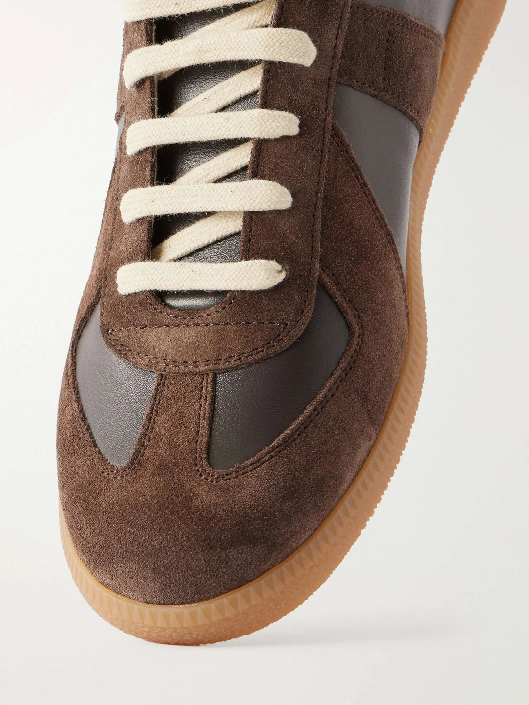 GATS | Casual suede and calfskin sneakers with rubber sole