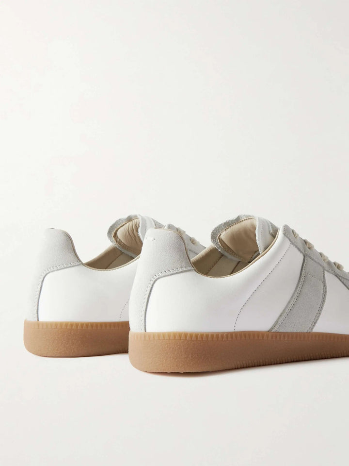 GATS | Casual suede and calfskin sneakers with rubber sole