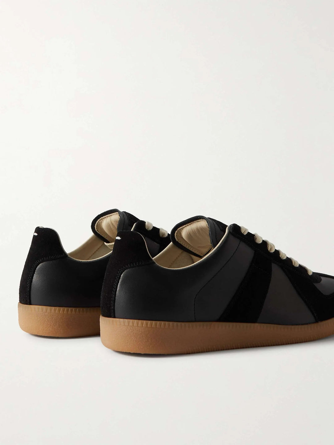 GATS | Casual suede and calfskin sneakers with rubber sole