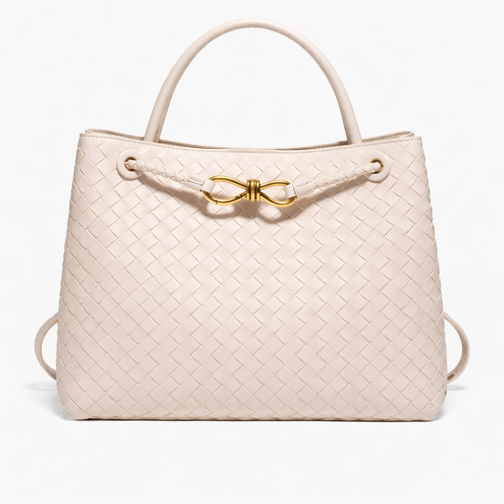 Sac Cabas Tressé Femme en Cuir Vegan – Sac à Épaule Souple